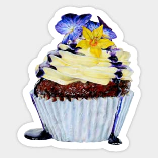 Cupcake Sticker